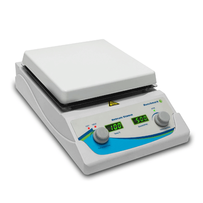 StonyLab Hotplate Magnetic Stirrer, YQ-701016 5L Capacity 0-1600 RPM Speed Magnetic Stirrer with 7.4” x 7.4” Ceramic Hot Plate, Max 380°C, Rated